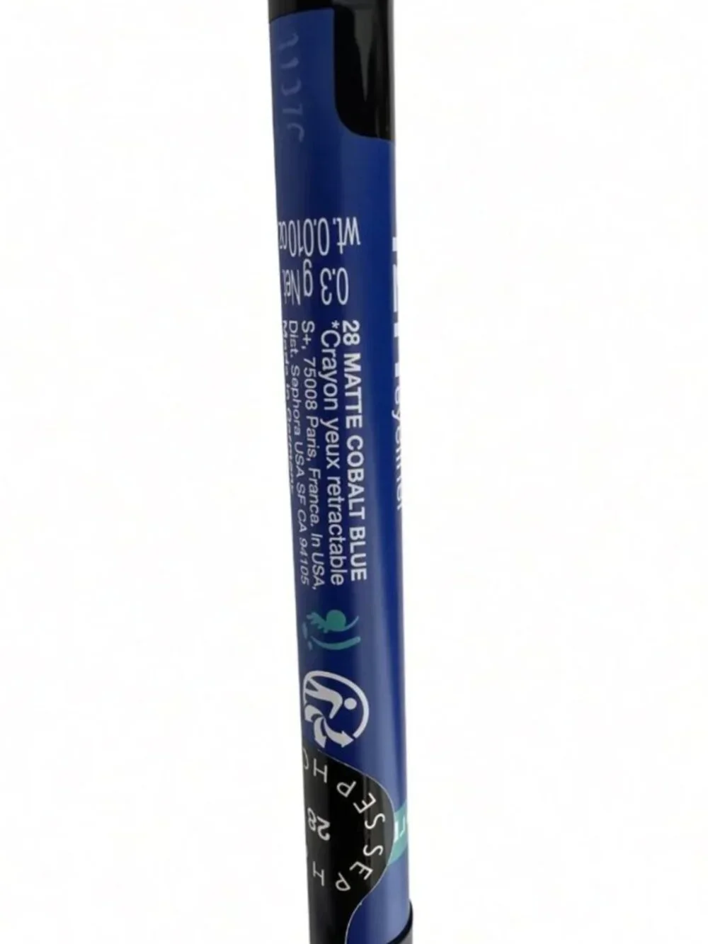 Sephora Collection 12H Retractable Eyeliner Matte Cobalt Blue New